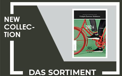 Katalog by Riese GmbH & Co. KG - Die neue Kollektion als PDF download von den Marken RS. Harmony und world-wide-sox. Es wird die Titelseite von dem akutellen Katalog dargestellt.