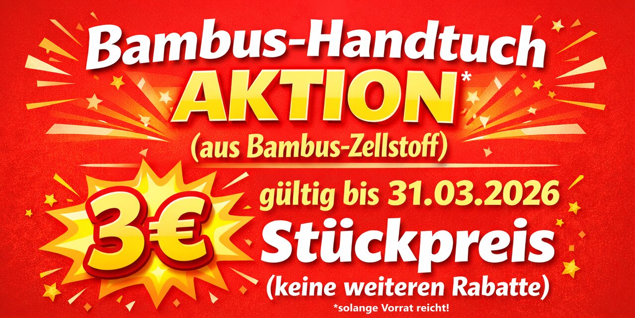 Solange Vorrat reicht