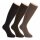 RS. Harmony EXTRA KNIESTRUMPF "BRAUN + NATUR"