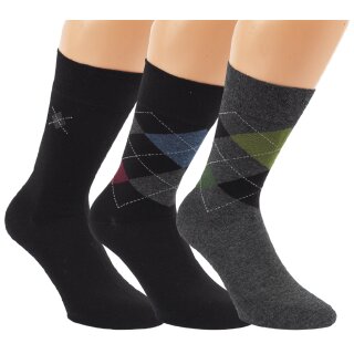 RS Harmony STRUMPF "KARO BLACK"