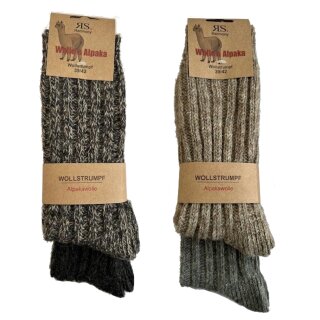 Wollstrumpf  - 100% Natur