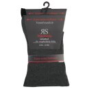 XXXL STRUMPF SENSIBEL - GANZ OHNE GUMMI - schwarz, anthrazit