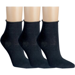RS HARMONY KURZSTRUMPF "ROLLRAND, SCHWARZ"