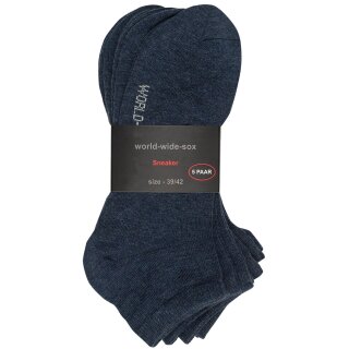 WORLD-WIDE-SOX SNEAKER "JEANS"