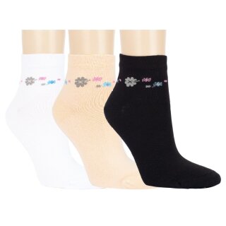 RS Harmony KURZSTRUMPF BAMBUS VISKOSE "BLUMEN"